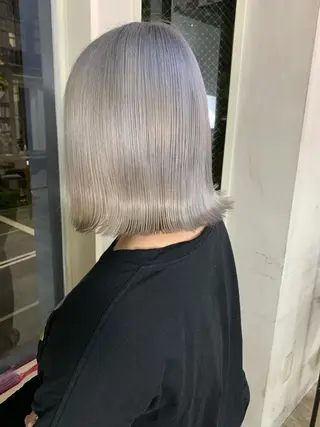 ミディアム カラー 透明感カラー特化型 NAOKIのヘアスタイル