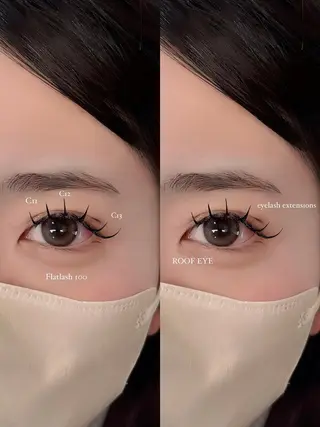 マツエク・マツパ 【Happis】 西川里桜のマツエク・マツパデザイン