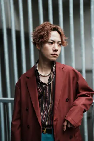 ミディアム カラー メンズ Men's salon ANSWER所属・メンズサロン ANSWERのヘアスタイル