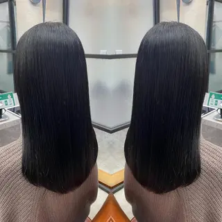 セミロング カラー 艶カラー吉祥寺🌸 KAZUEのヘアスタイル