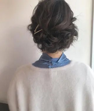 ミディアム ＨＩ ROのヘアスタイル