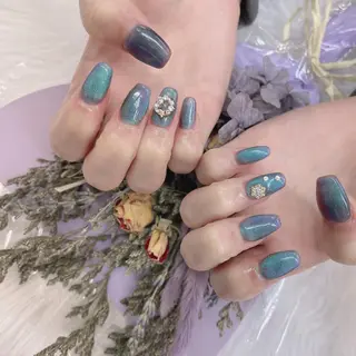 ネイル 🦋ネイルサロン ブラン🌈ゆりのネイルデザイン