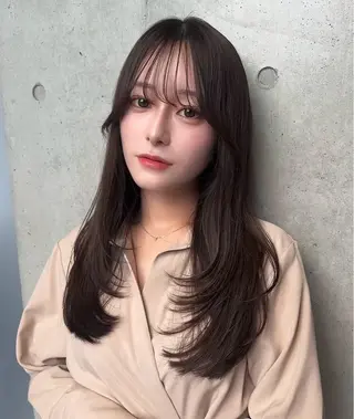 セミロング カラー 🌫️大人韓国ヘア 🌫️naoyaのヘアスタイル