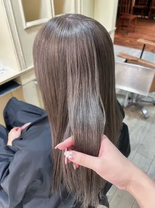 ロング «ブリーチモデル» 近藤莉々香のヘアスタイル
