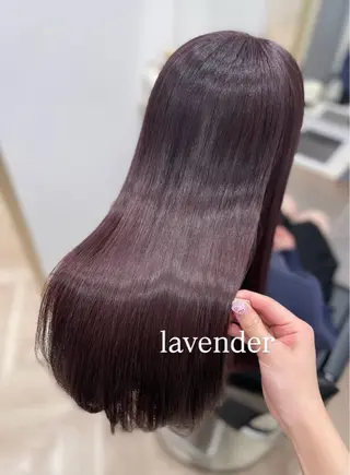 ロング 顔まわり🎀ピンク 💖ゆうなのヘアスタイル