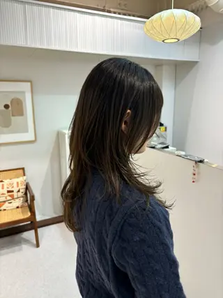 セミロング カラー レイヤーカット🎀 kanaのヘアスタイル