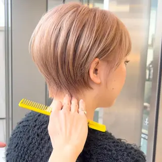 ショート カラー ショート/ボブ 🌼YUNAのヘアスタイル