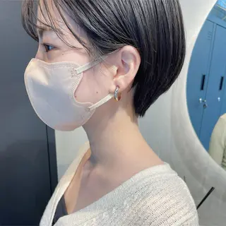 ショート ヤマモト マイのヘアスタイル