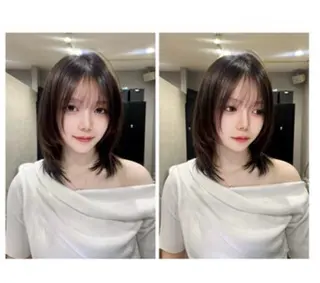 ロング カラー nanako 🖤のヘアスタイル