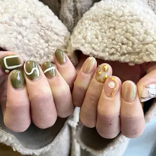 ネイル Nails VINATI所属・ササキスズナ Jr.ネイリストのネイルデザイン
