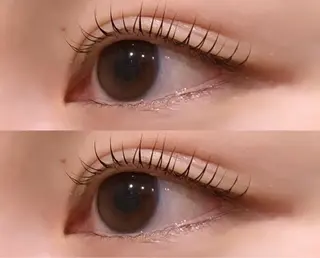 マツエク・マツパ eve🐰束間まつ毛 /透明感カラーのマツエク・マツパデザイン