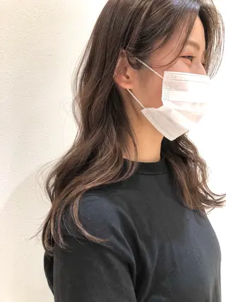 カラー k-twoあべのキューズモール店所属・♡ktwoかな /透明感カラーのヘアスタイル