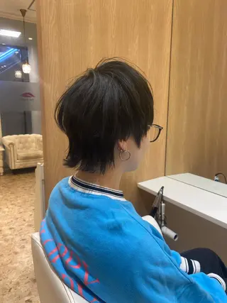 ショート カラー ヘアアレンジ メンズ KING of hair byNOISM所属・京都メンズ特化✨ No. 1/ユウキのヘアスタイル