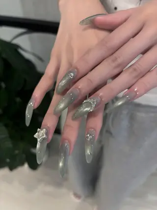 ネイル 名古屋ワンホンネイル 沙理亜のネイルデザイン