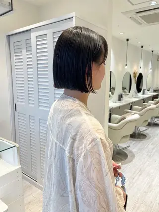 ショート カラー Chiho / 梅田 / ボブ/ パーマのヘアスタイル