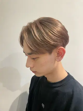 ショート カラー メンズ 🌿艶髪・透明感🌿 TATSUKIのヘアスタイル