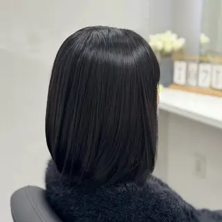 ショート パーマ ブリーチなし Ⅰ 髪質改善カラーのヘアスタイル