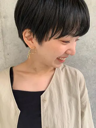 ショート フリーランス 美容師 cayocoのヘアスタイル