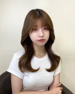 ロング 岡山 愛のヘアスタイル