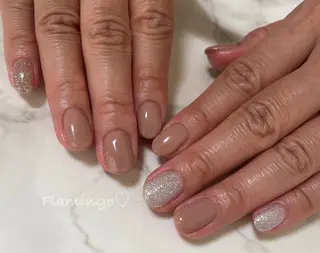 ネイル 40代からの爪を守る ×ケア重視サロン♡のネイルデザイン