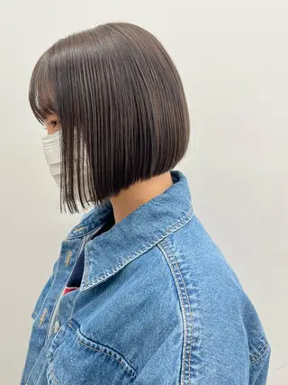 ミディアム カラー お洒落パーマ/ボブ ❄️Tomoka❄️のヘアスタイル