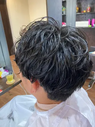 パーマ メンズ パーマが得意な【最高 悠斗】のヘアスタイル