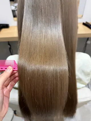 ロング ブリーチなしWカラー ヘアセット🎀はるかのヘアスタイル