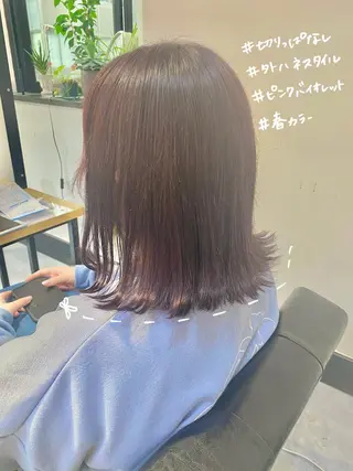 セミロング カラー CARICIA🌱 masaeのヘアスタイル