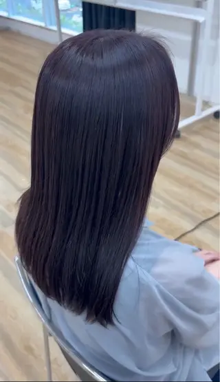 ロング カラー 高田 愛斗のヘアスタイル