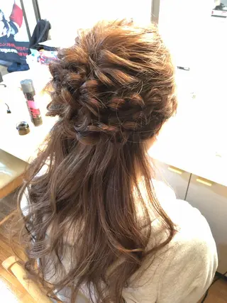 ヘアアレンジ 牛島 久美子のマツエク・マツパデザイン