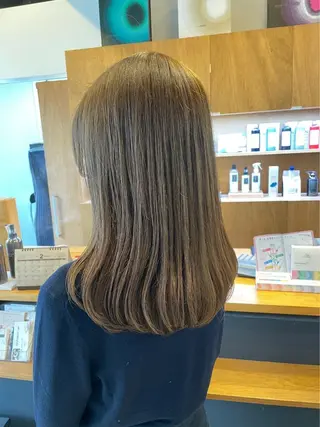 セミロング ♱地雷カラー♱ウルフ ♱ 藍衣 ♱のヘアスタイル