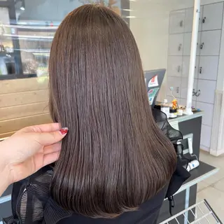 ロング カラー スナコザワ レナのヘアスタイル