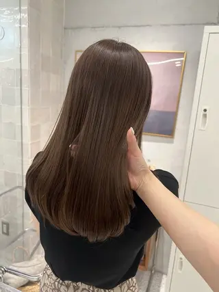 ロング カラー 透明感カラーと映画 美容師/yujiのヘアスタイル