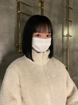 ショート カラー パーマ ヘアアレンジ レイヤー/似合わせ MADOKAのヘアスタイル