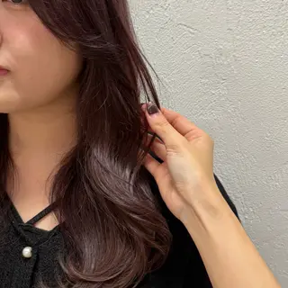 ロング カラー Lomalia もえかのヘアスタイル