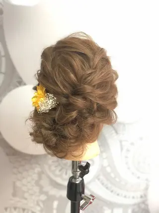 ロング laera 佐藤のヘアスタイル