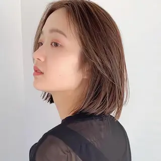 ショート カラー 🌱小顔ヘア/ボブ ミディアム/双葉🌱のヘアスタイル