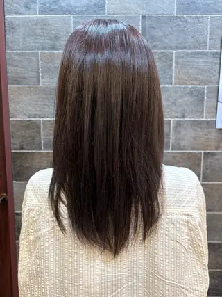 セミロング 南越谷🌻 栗原鈴華のヘアスタイル