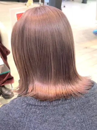 ミディアム カラー air-GINZA所属・AIR-GINZA 園田萌華のヘアスタイル