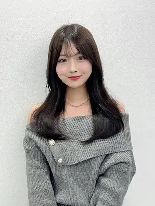 ロング カラー ヘアアレンジ ‪✝︎カラーモデル 募集/フウカ‪✝︎のヘアスタイル