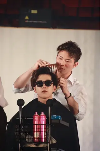 ヘアアレンジ メンズ BARBER CLASSICS所属・K. クスハラ南区のヘアスタイル
