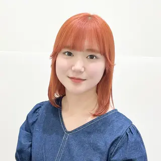 ミディアム カラー 💖暖色・ハイトーン 🐈みおり💖のヘアスタイル