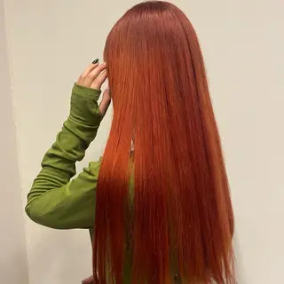 ロング カラー ヤスダ ホノカのヘアスタイル