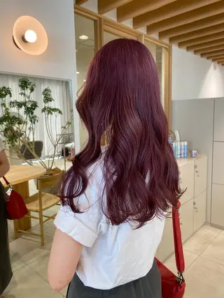 ロング カラー ナイトウ コトのヘアスタイル