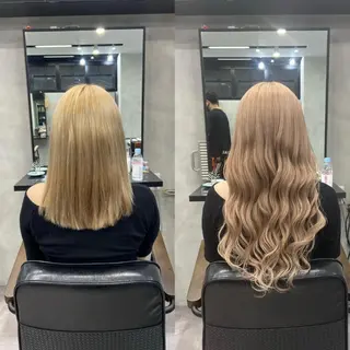 ロング カラー ヘアアレンジ ar+ ❤︎ maiのヘアスタイル