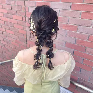 ロング ヘアアレンジ 古沢 みづきのヘアスタイル