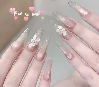 ネイル for u nail 長さだし専門店のネイルデザイン