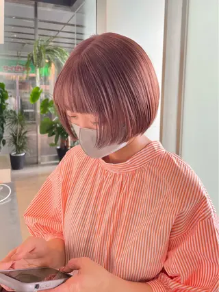 ショート カラー 村田 りょうやのヘアスタイル