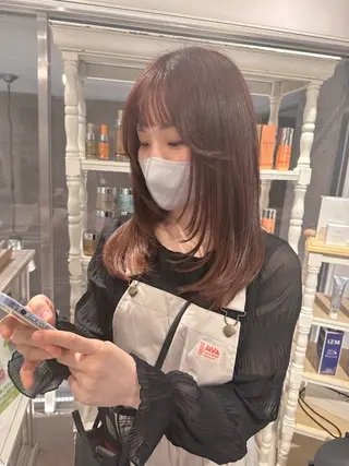ロング カラー CreBiA名駅 副店長 Fukuのヘアスタイル