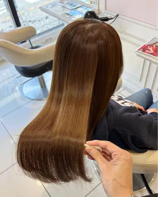 セミロング 高橋 佑のヘアスタイル